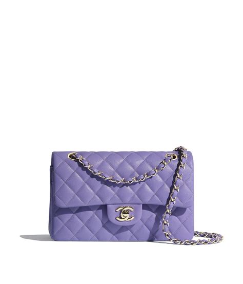 bolso chanel lila|bolsas chanel mujer.